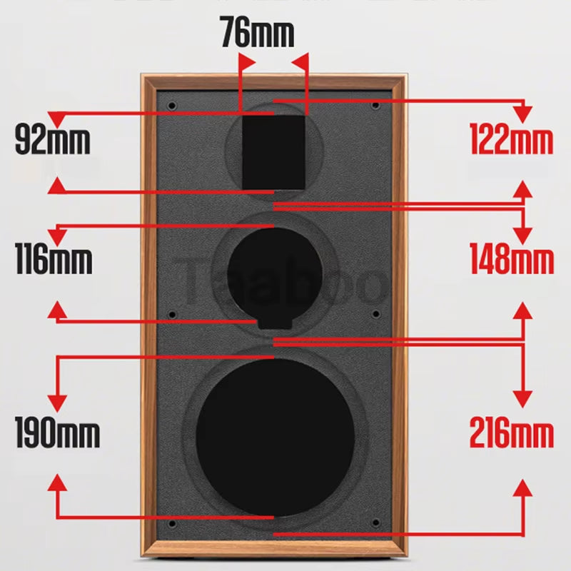 SoundCraft 8" Labyrinth Speaker-Handmade