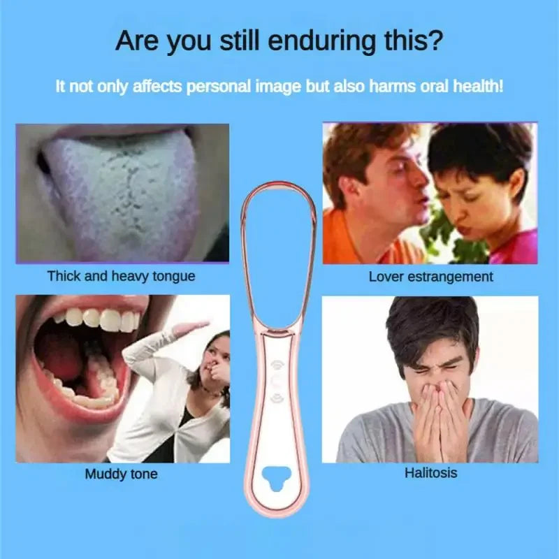 Tongue Scraper For Adult Reusable Tongue Cleaning Tool Food Grade Plastic Mouth Scraper Washable Oral Hygiene Care Appliances