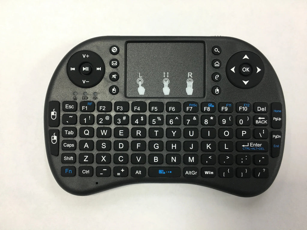 Mini Wireless Keyboard with Touchpad & RGB Backlight – 2.4GHz, Multi-Language