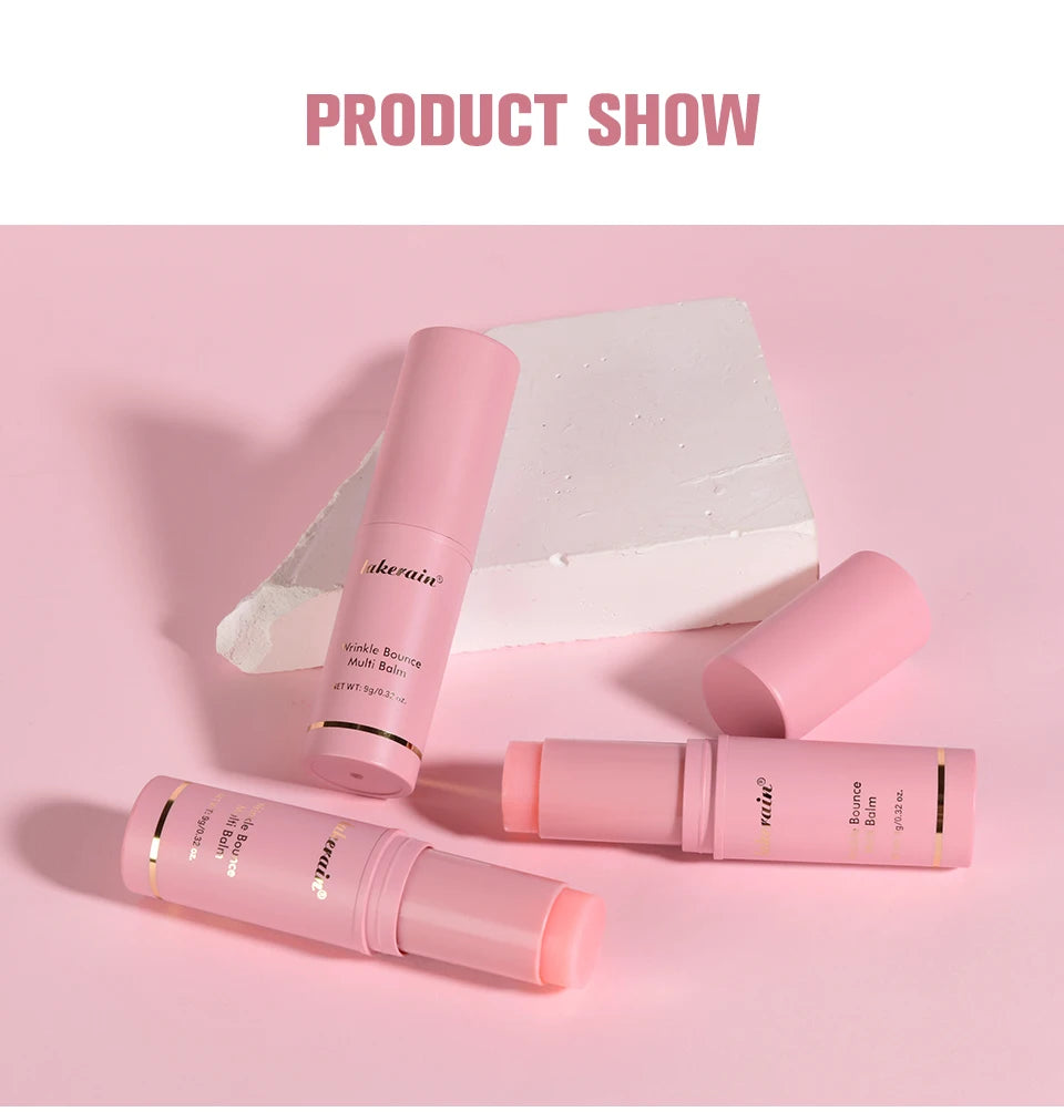 Lakerain Wrinkle Bounce Multi Balm Stick — Korean Pink Hydrating Skin Balm