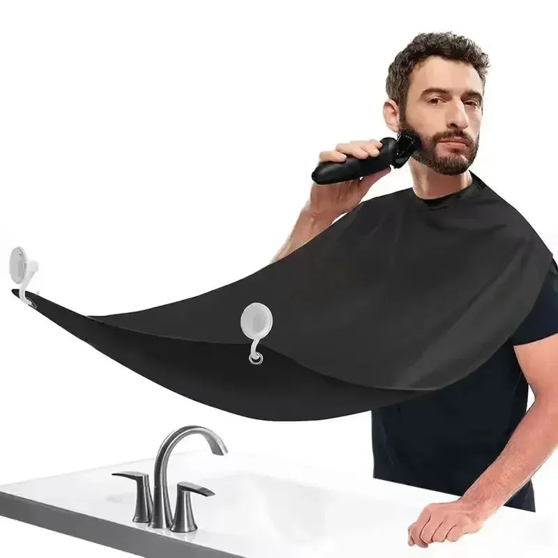 Men's Beard Shaving Apron Cleaning Bib for Hairdressers And Shavers Grooming Hygiene Gift
