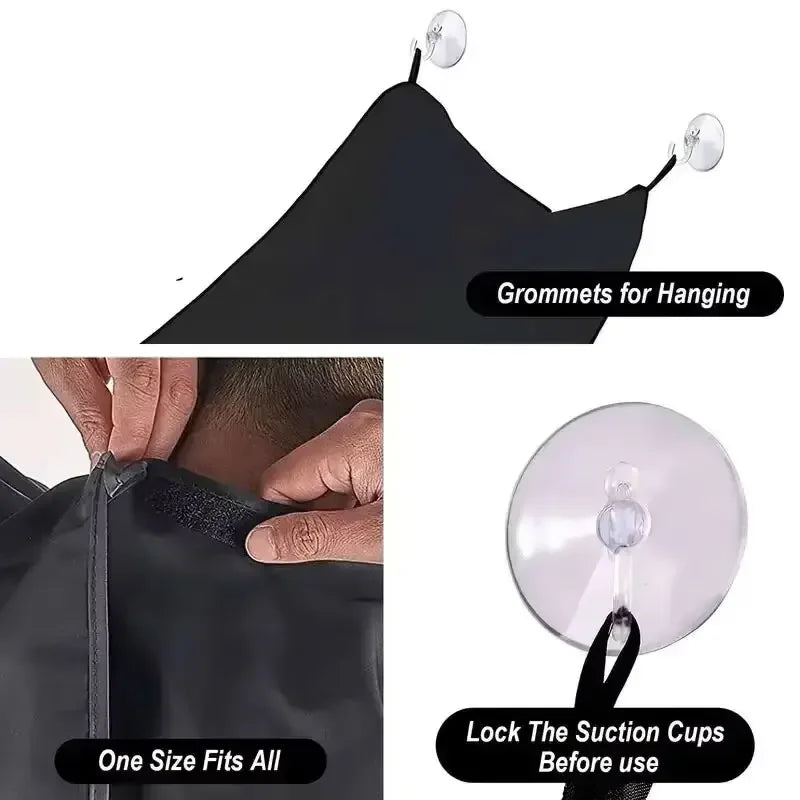 Men's Beard Shaving Apron Cleaning Bib for Hairdressers And Shavers Grooming Hygiene Gift