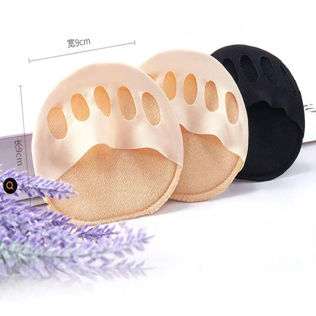 2-Pack Breathable Toe Pads, Forefoot Pad Protectors - Reusable Foot Pads, Foam Pads to Prevent Forefoot Pain and Discomfort